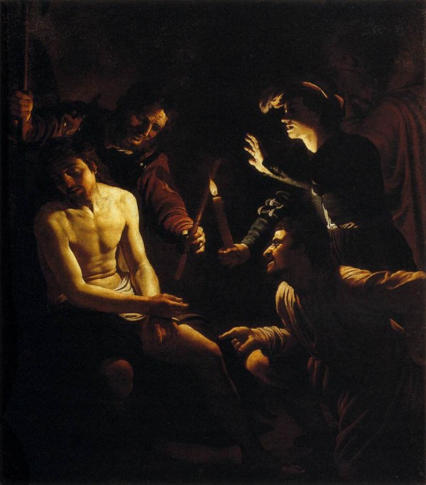 Dutch and the Christ by Gerrit van Honthorst